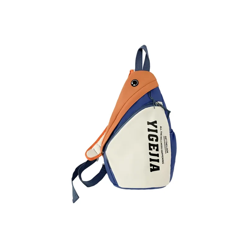 Alcohol Dragon Oxford Sling Bag Regular Unisex White Blue/White Green/Black/White-5