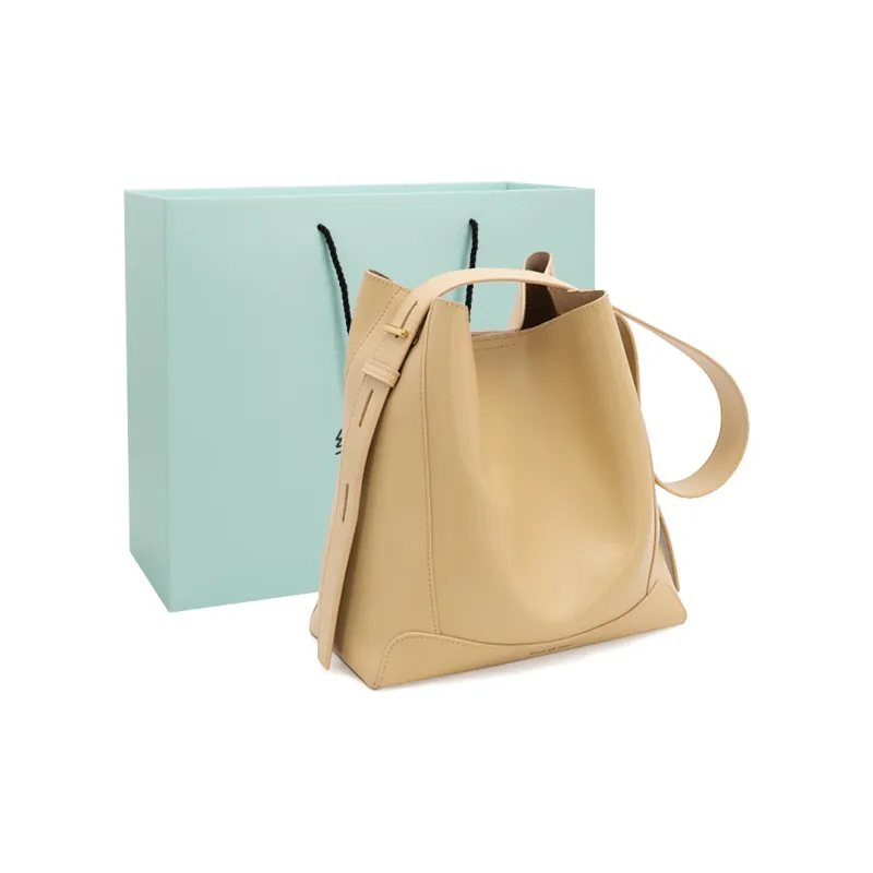 VENOF Cow Leather Tote Bag, Shopping Bag, Bucket Bag, Shoulder Bag Regular Women's Multicolor-5