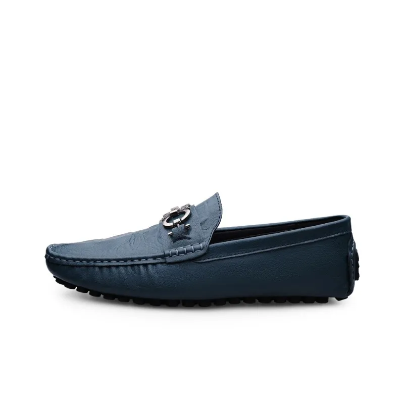 Abango Gommino Loafers Men White/Black/Gray/Blue-11
