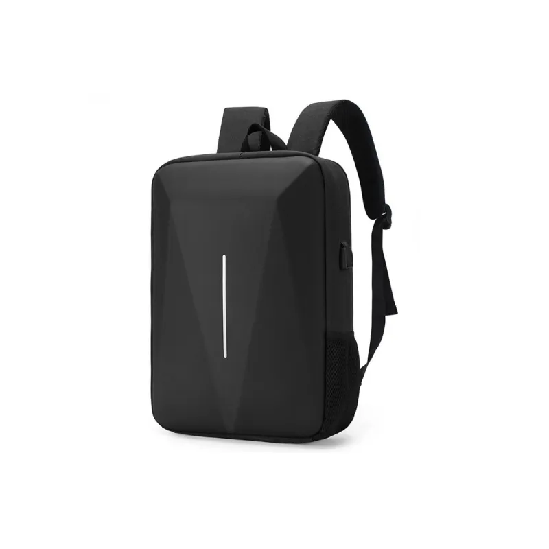 TTaG．baG Nylon With Oxford Backpack Men's Black/Gray/Blue-1