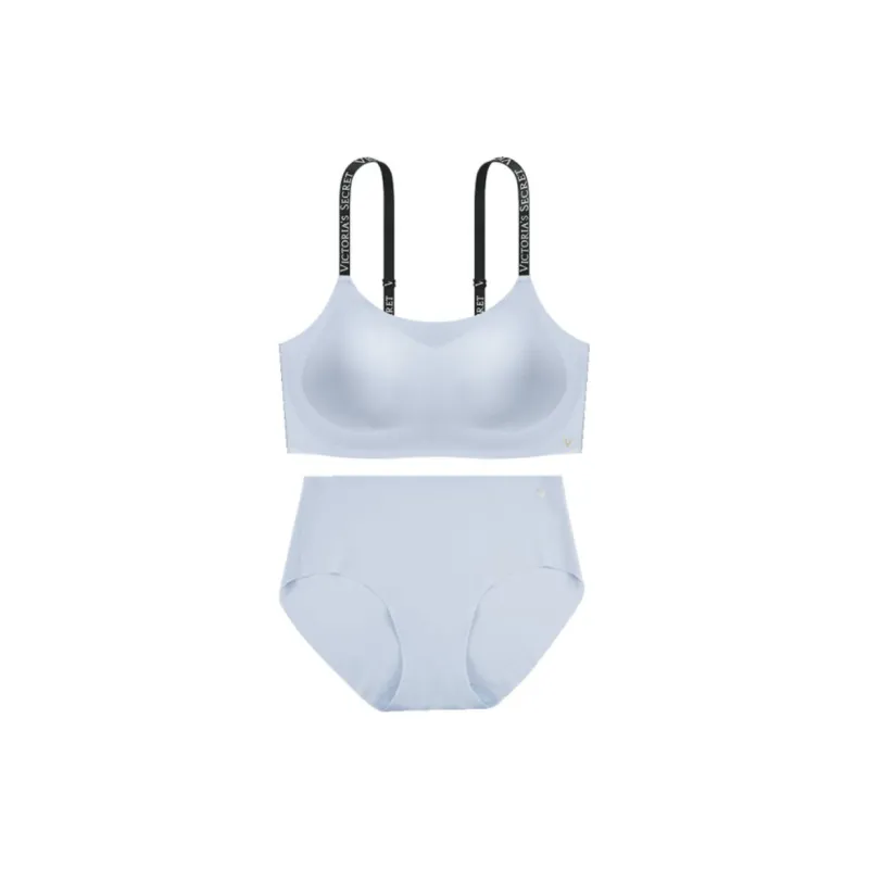 Victoria's Secret Jelly Strip Camisole Series Underwear Set Women's Flint Gray-0
