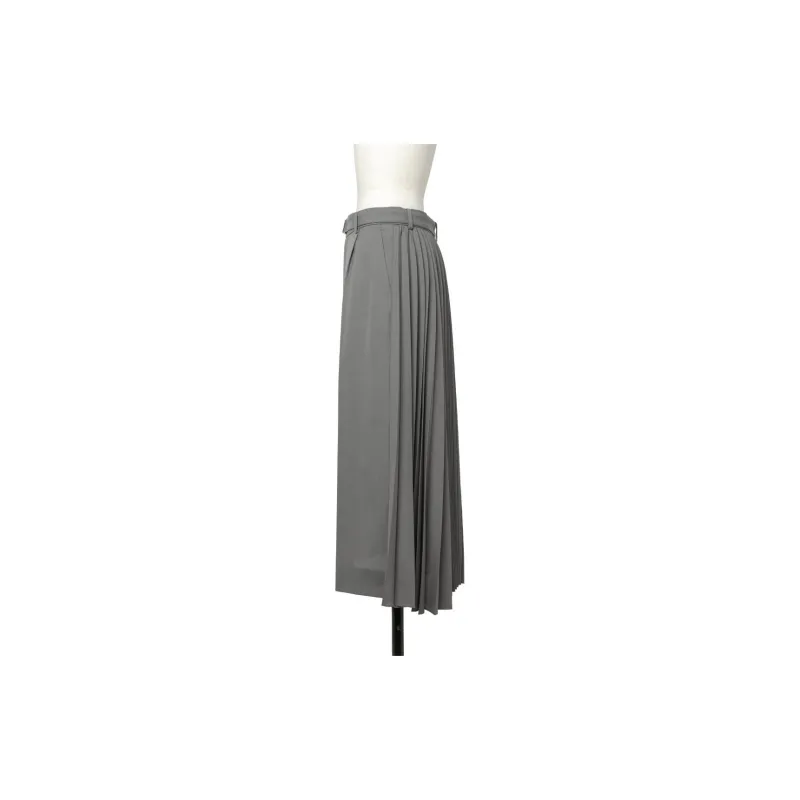 Sacai Belted Panelled Midi Skirt-2