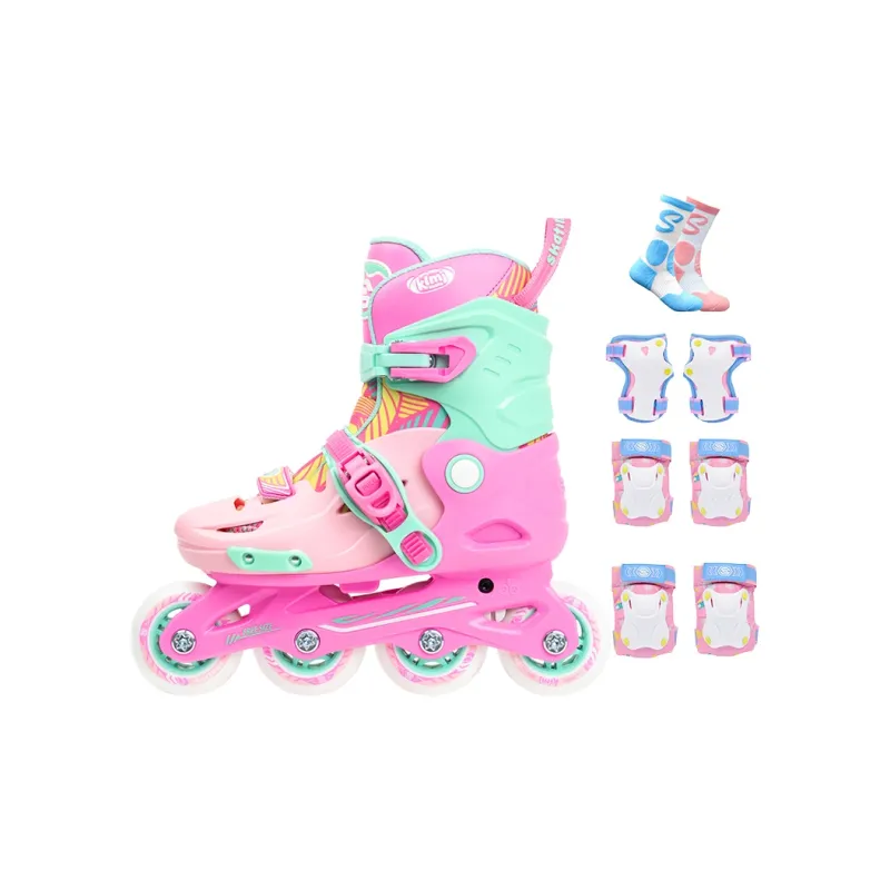 SKATING START Inline Skates Roller Skates Training Recommendation Kids' Four Sizes Adjustable-47