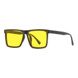 Black Frame Yellow Lenses (Polarized)