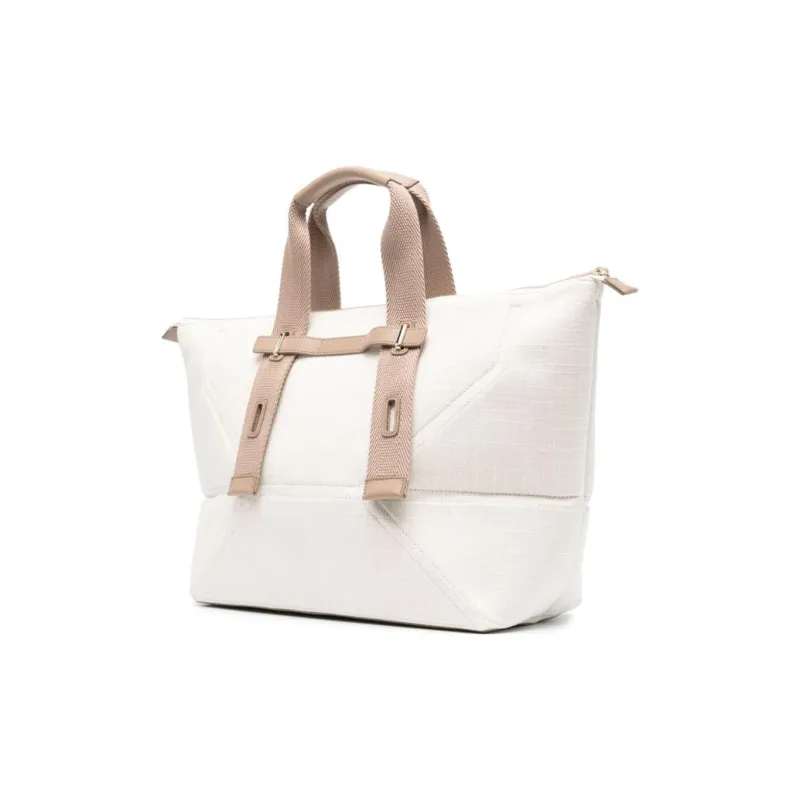 Furla Polyester Tote Bag, Shopping Bag, Handbag Large Size Women's Light Beige-1