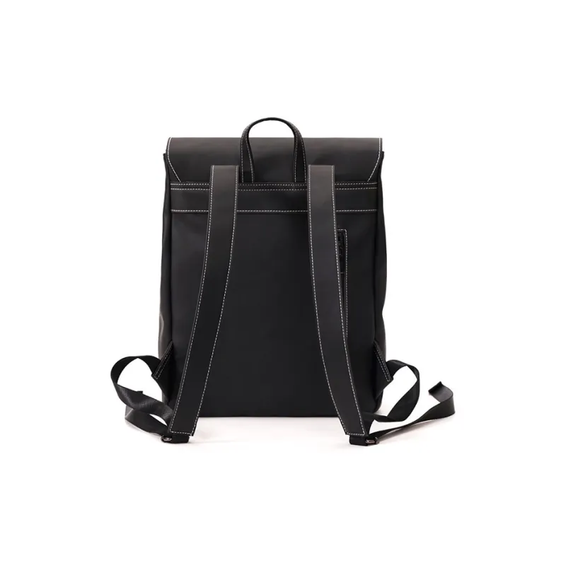 TTaG．baG PU Backpack Men's Black-3