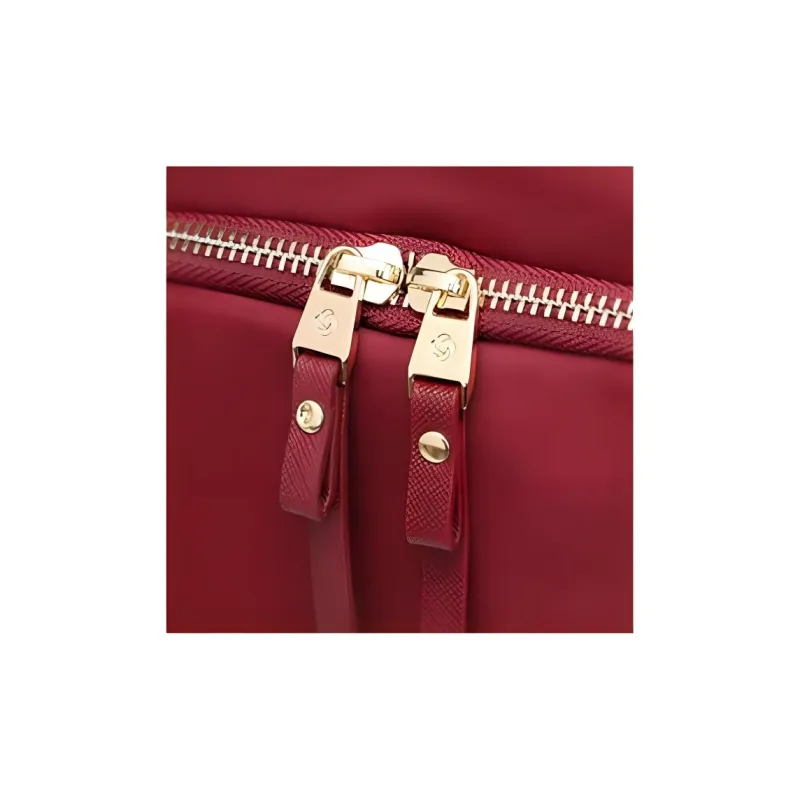 SAMSONITE Fabric Backpack Women's Red-4