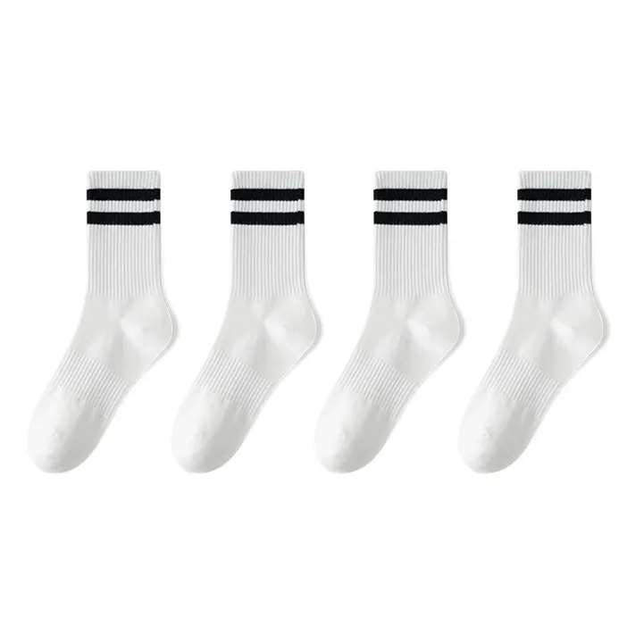 Moremoli Mid Calf Socks Men's 4 Pack-0