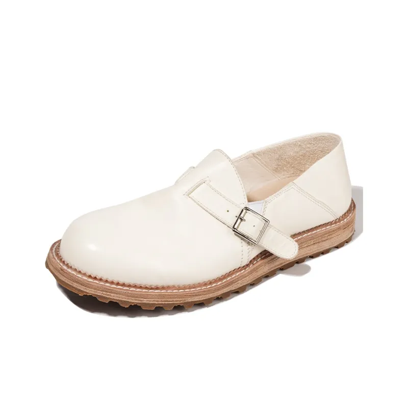 Vibram X Dreambox Loafers Men Black/White/Coffee-5