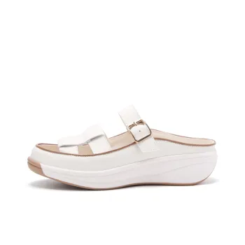 Reivanti Slip-Resistant Slide Slippers Women's Beige