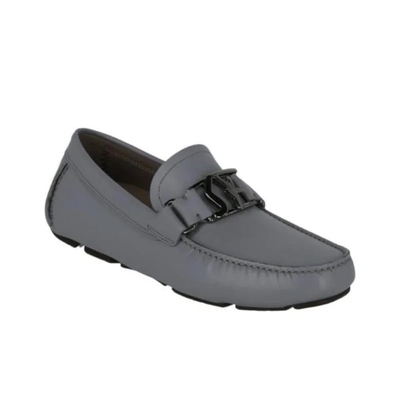 Ferragamo Loafers Men Gray-3