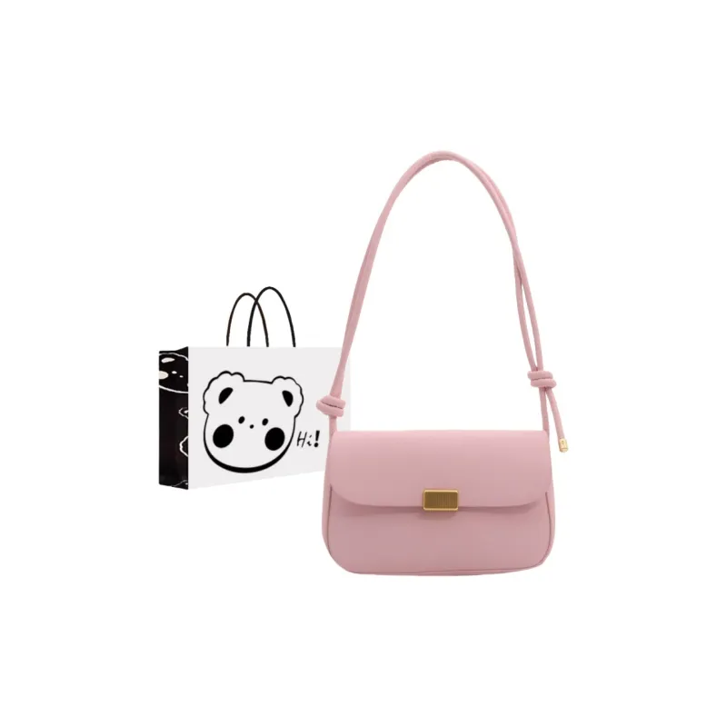 NX DOUGHNUT PU Shoulder Bag Crossbody Bag Regular Women's Light Pink/White/Dark Pink/Khaki/Brown/Black-0