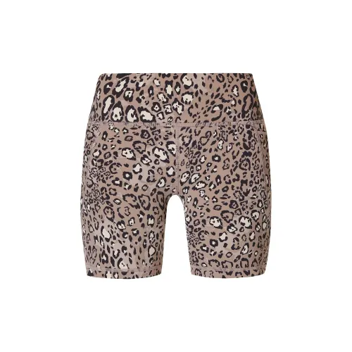 Victoria's Secret Casual Shorts Women's Brown Leopard/Leopard Print