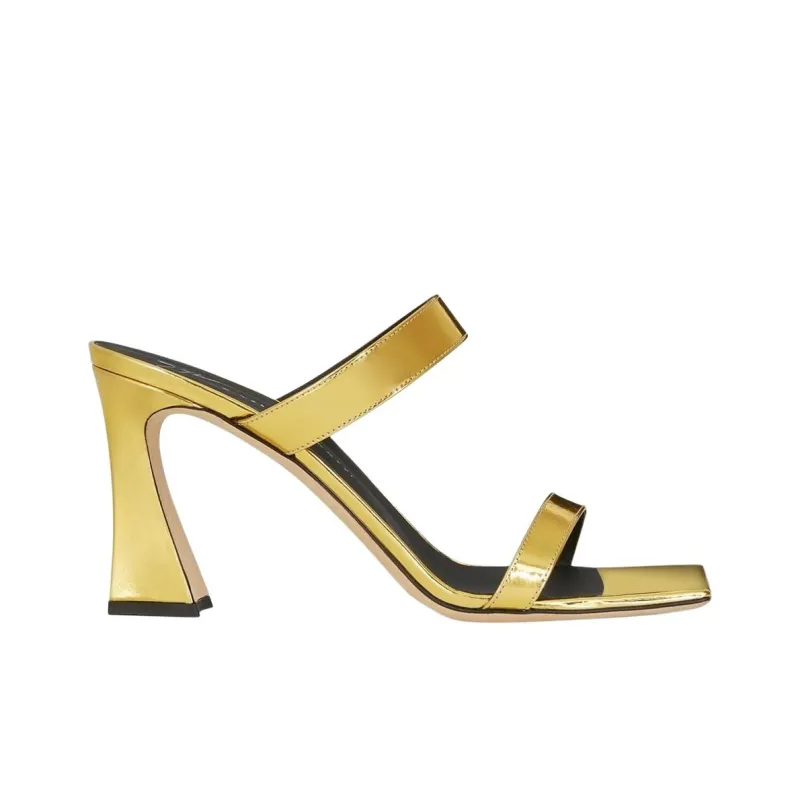 Giuseppe Zanotti Flamina 80mm Metallic-finish Mules Women's-1