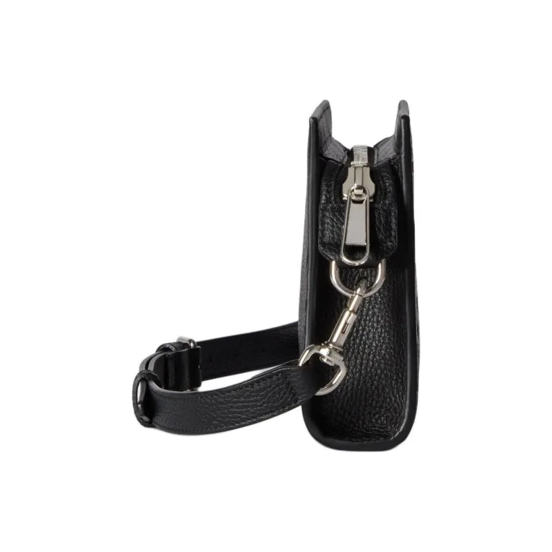 GUCCI Leather Handbag Shoulder Bag Mini Men's Black-2