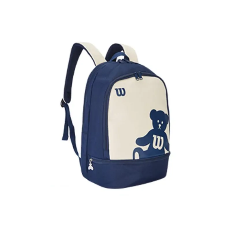 Wilson Badminton Racket Bags 1 Pc Backpack Blue White Unisex-1