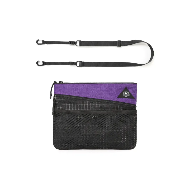 OCE GEAR Water-Repellent Nylon Fabric Color-Matching Shoulder Bag Hiking Bag Cycling Bag Medium Size Unisex-12