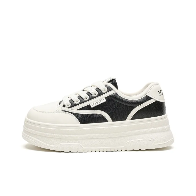 JOSINY Height Increasing Slip-Resistant Low-Top Skateboard Shoes Women's-3