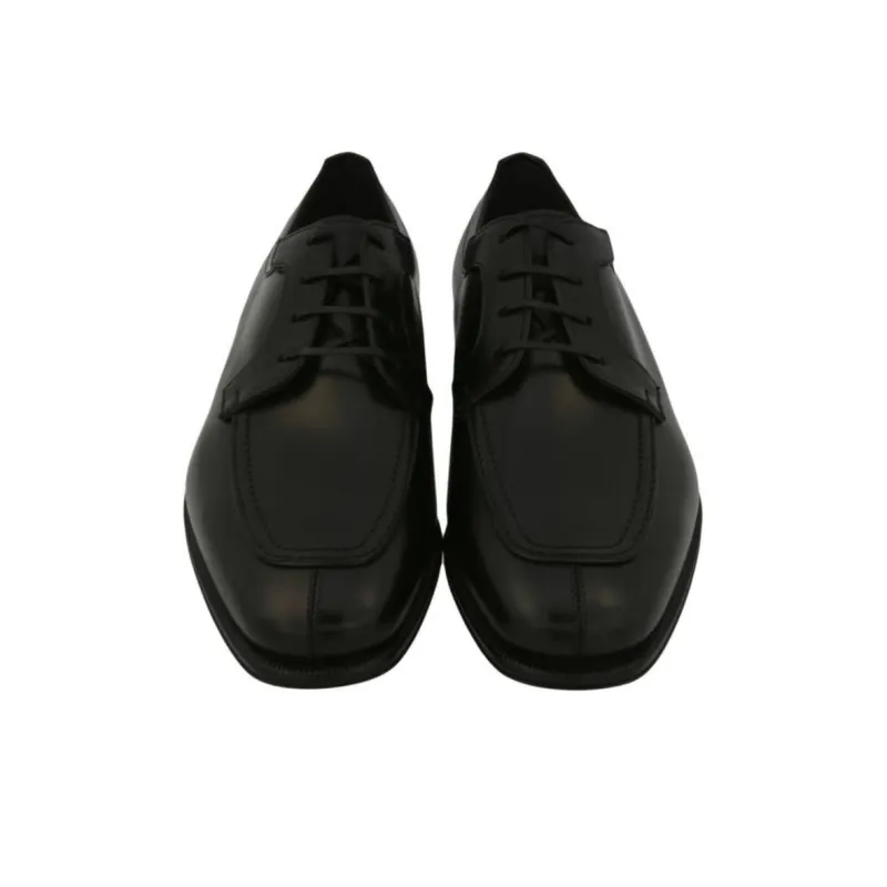 FERRAGAMO Sylvester Dress Shoes Men's Black-4