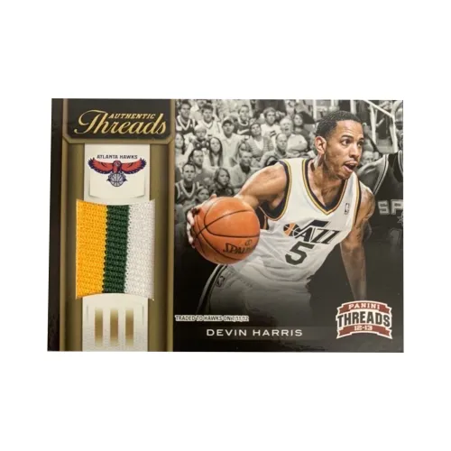 PANINI Devin Harris 2012 13 Jazz Patch 02/25 Violent Cut Match Issued Jersey GU Card Condition Passed Sports Cards 1 Pc