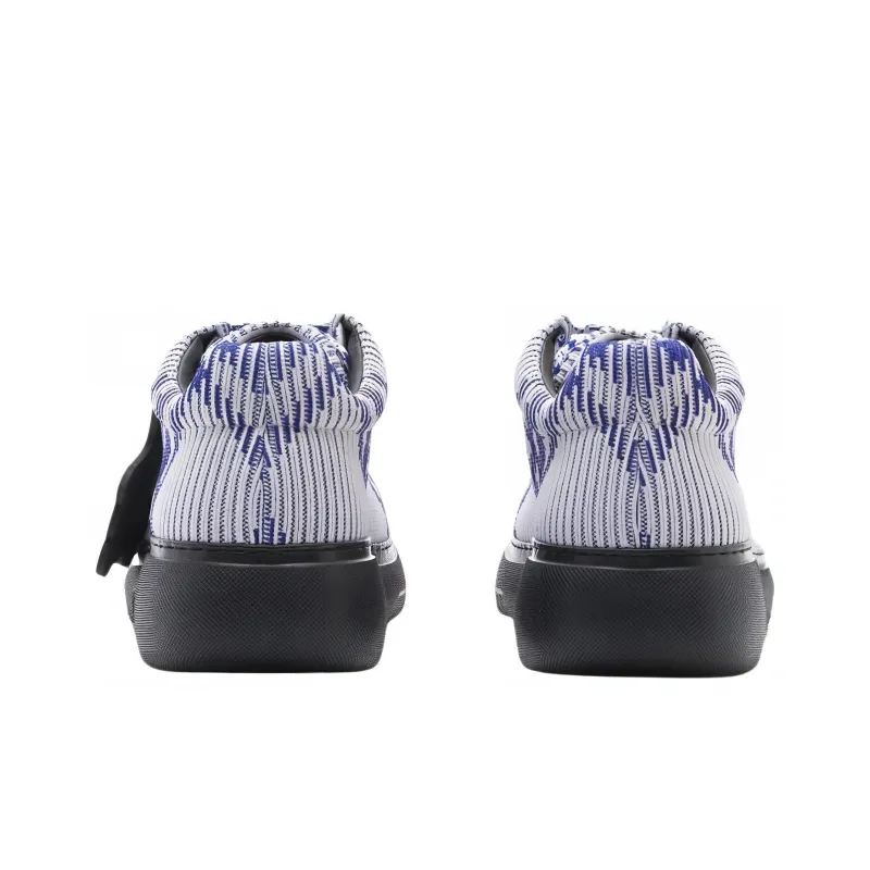 Burberry EKD Check print Derby Shoes-3