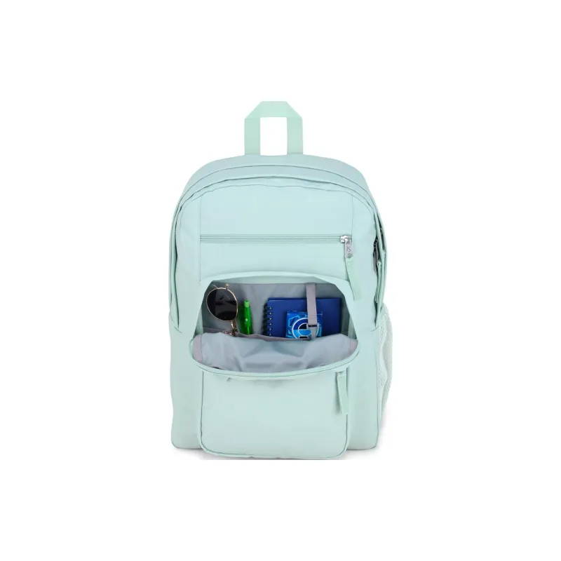 JanSport Recycled Polyester Backpack Unisex Mint Blue-5