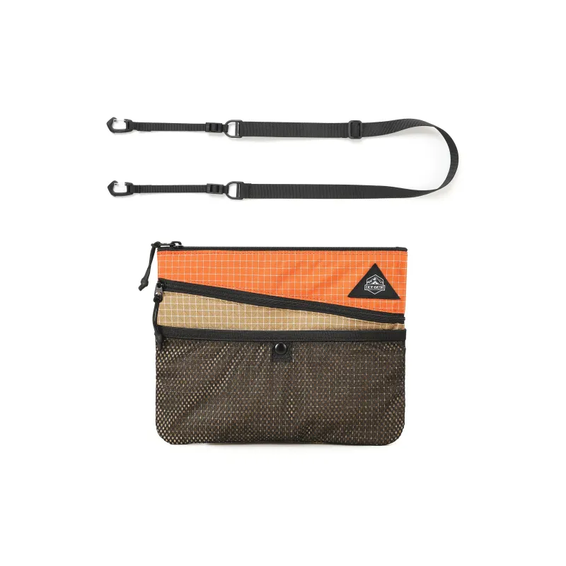 OCE GEAR Water-Repellent Nylon Fabric Color-Matching Shoulder Bag Hiking Bag Cycling Bag Medium Size Unisex-28