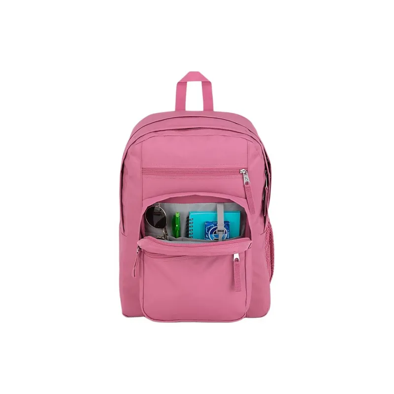 JanSport Polyester Backpack Large Size Unisex Light Purple Pink-2
