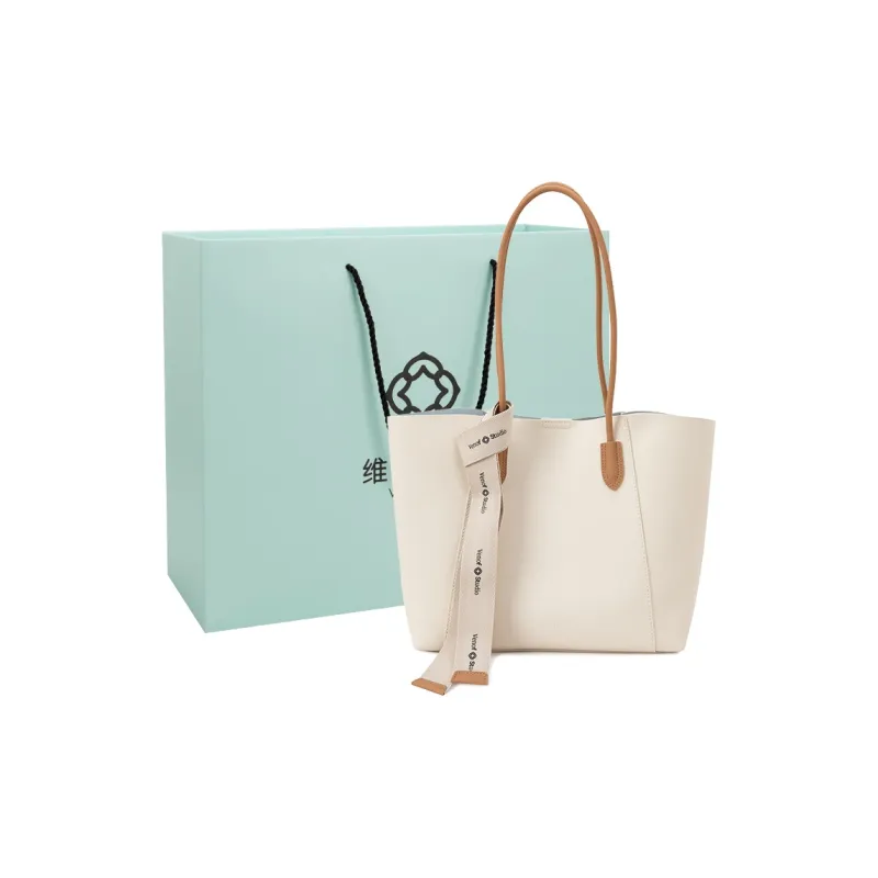 VENOF Soft Leather Tote Bag, Shopping Bag, Handbag, Shoulder Bag Women's Multicolor-17