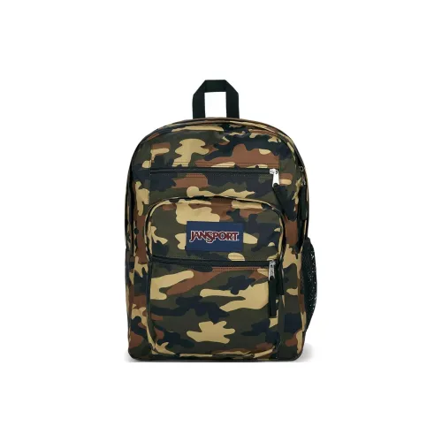 JanSport HMVZLA Polyester Backpack Unisex Camouflage