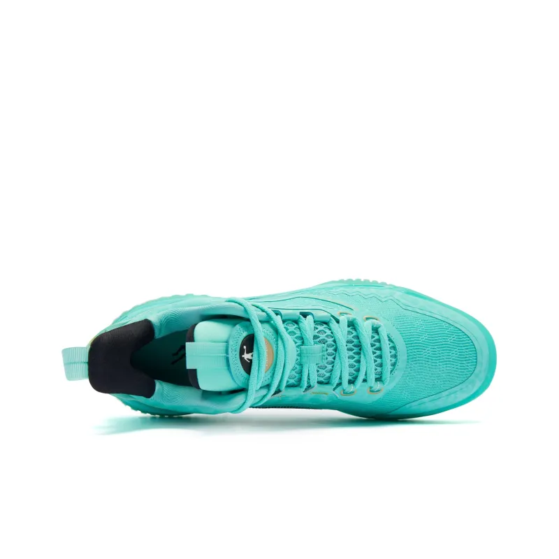 QIAODAN Blast 2.0 Basketball Shoes Men Low Top Mars Green Black-3