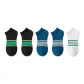 Black 2 Pack+Sapphire Blue 2 Pack+White 1 Pair