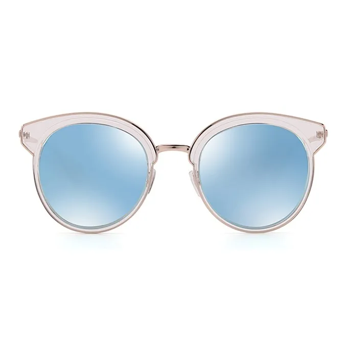 Cornstone Alloy TR/Memory Plastic Round Sunglasses Unisex-4