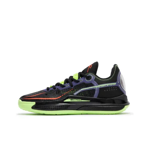 361° DVD2 SE Basketball Shoes Men Low-Top Obsidian Black/Glowing Bright Green