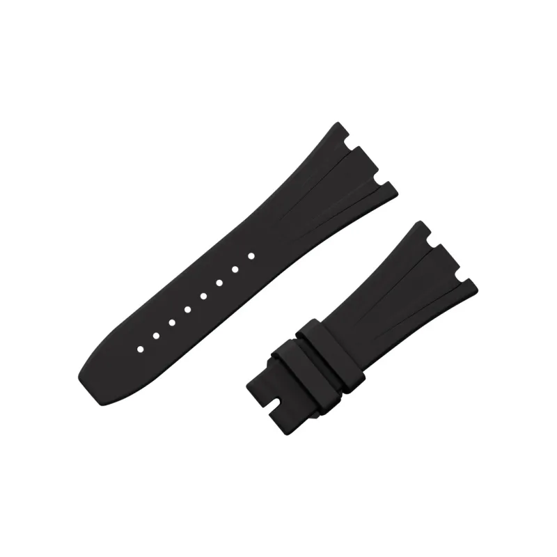 VAGENARI Fluoroelastomer Watch Band Compatibility For Audemars Piguet Royal Oak 39mm 26120 Or Unisex-1