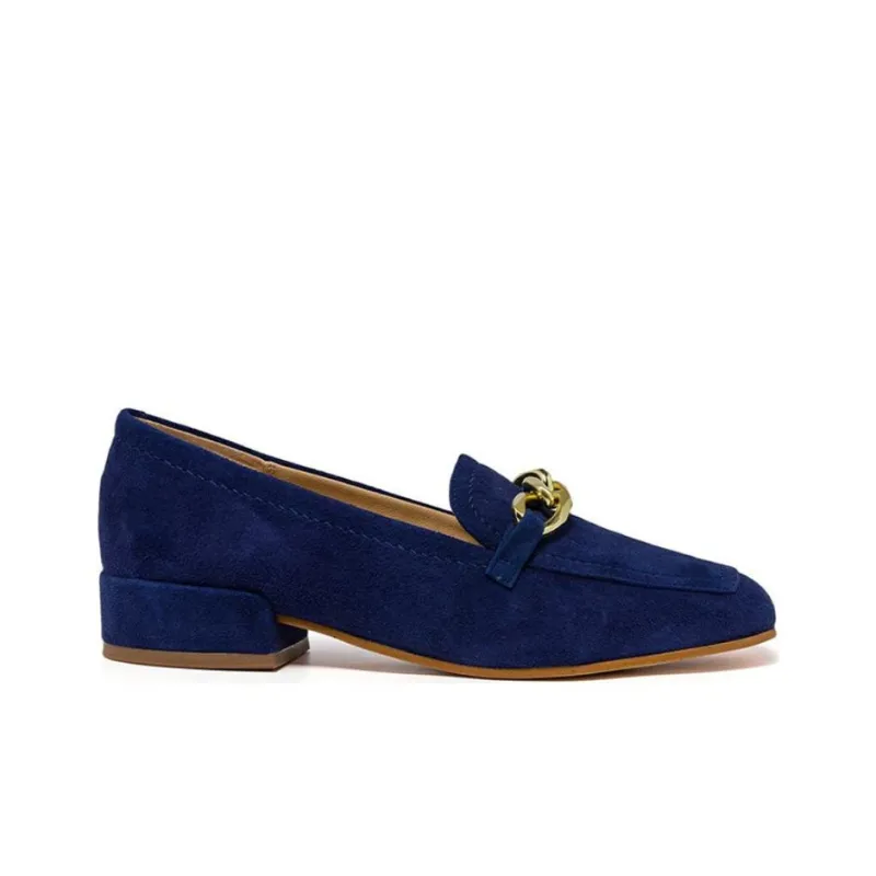 Clarks Loafers 3cm Women's Blue-1