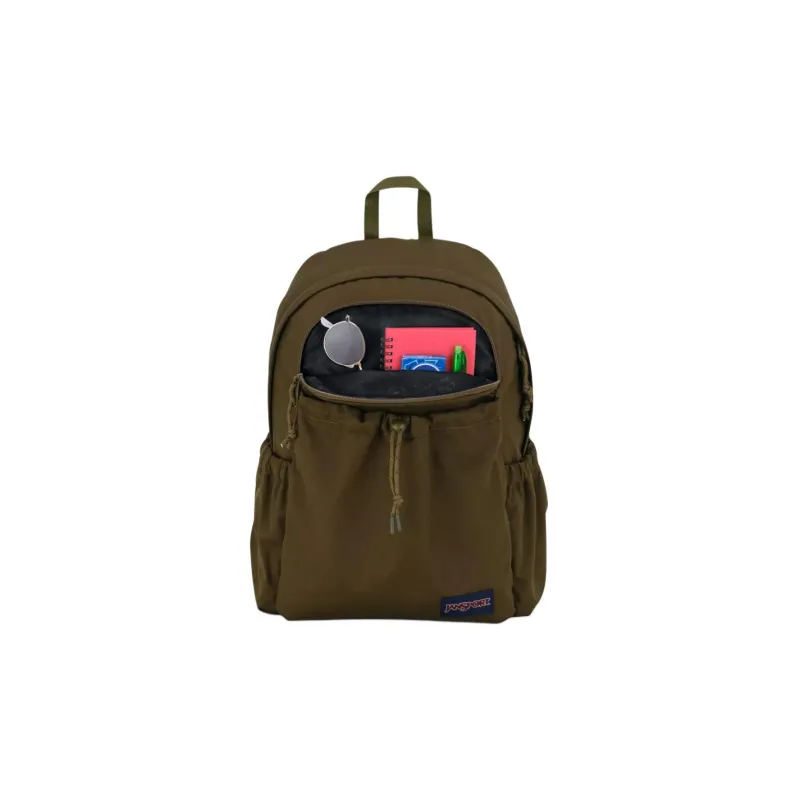 JanSport Polyester Backpack Men's Army Green-4