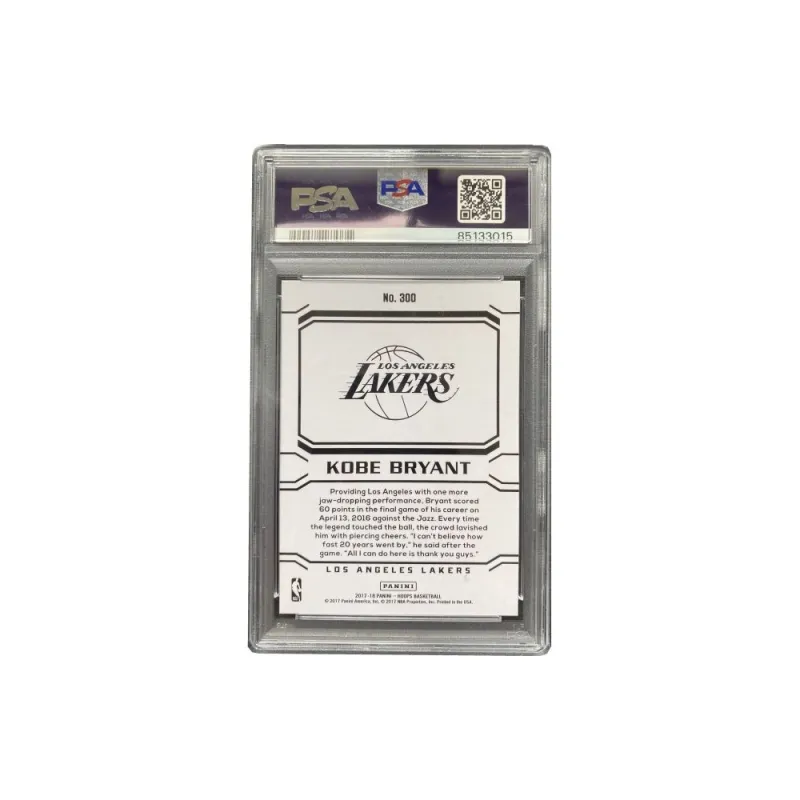 PANINI Kobe Bryant Kobe Bryant, Basketball Star Card, Retirement Commemoration Graded Cards 1 Pc-1