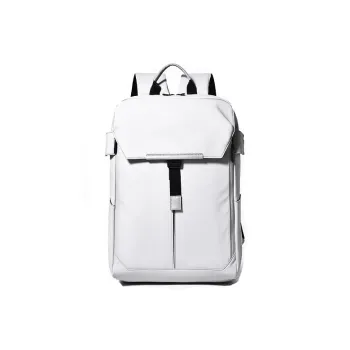 TTaG．baG Oxford Carry Backpack Men's White/Black/Gray