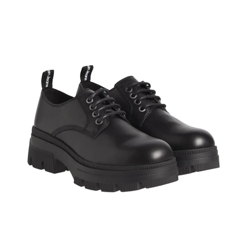 CKJ CALVIN KLEIN JEANS Casual Single Shoes Women's Black-2