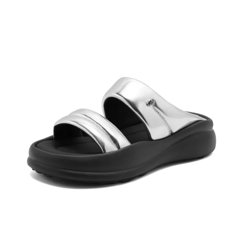 BELLE EVA Rhinestone Slip-Resistant Abrasion-Resistant Slide Slippers Women's-11
