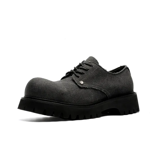 RZAAZ Men's Casual Shoes Men Low Top Gray/Black/White-1