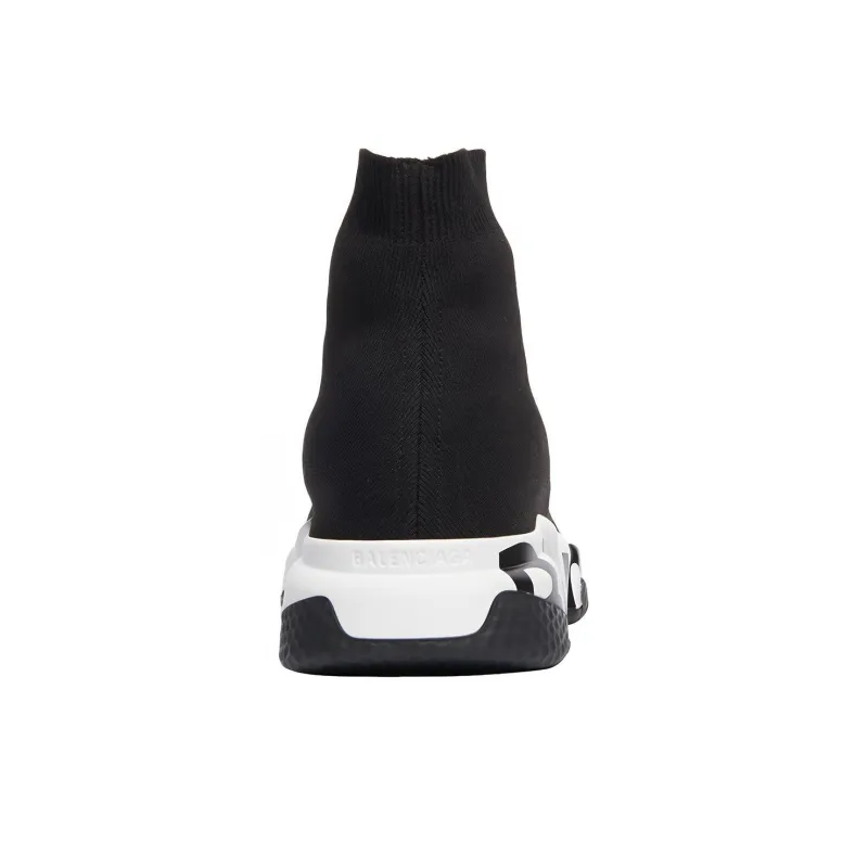 Balenciaga Speed Trainer 'Graffiti Black White'-3