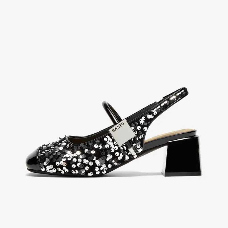 BASTO Strap Sandals 5 8cm Women's-0