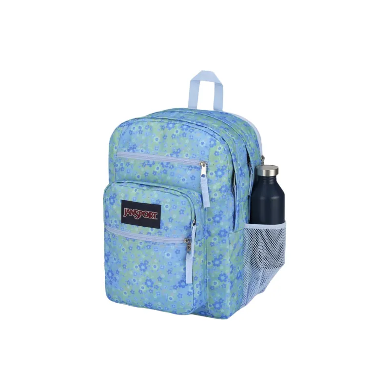 JanSport Polyester Backpack Large Size Unisex Light Blue-3