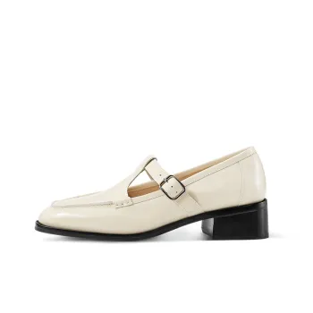 7or9 Vanilla Sponge Cake Casual Single Shoes Women's White