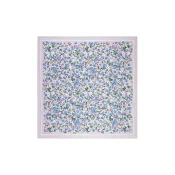COACH Silk Scarves Women's Purple