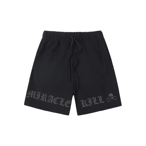 MIRACLE KILL Casual Shorts Unisex Black