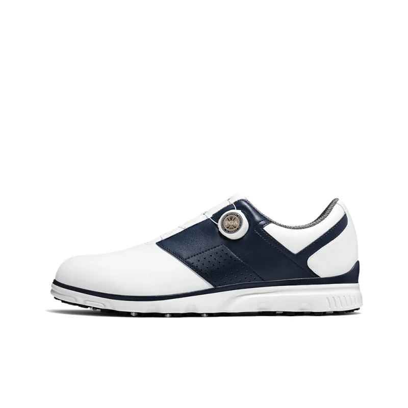 PGA Anti Slip Wear Resistant Low Top Golf Shoes Men's Dark Blue-0