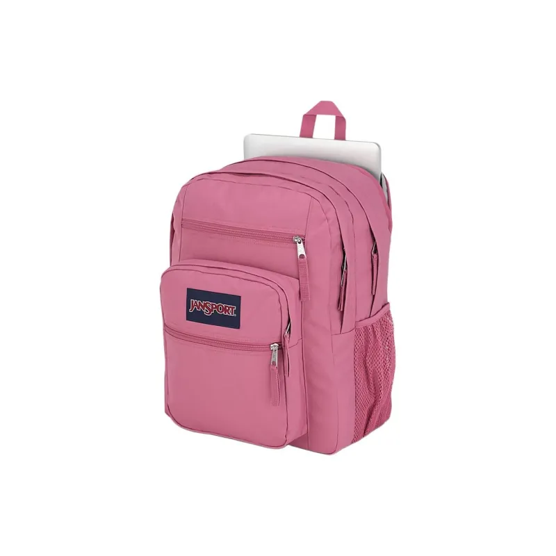 JanSport Polyester Backpack Large Size Unisex Light Purple Pink-4